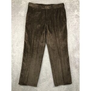 Peter Millar Corduroy Pants Mens 35x29 (Tag 34) Nanoluxe Brown